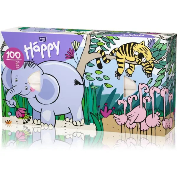 BELLA BELLA Baby Happy Paper Tissues papirnati robčki 100 kos