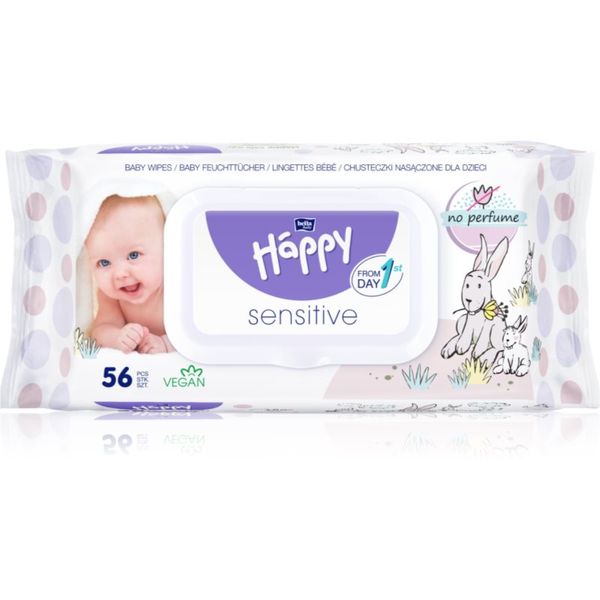 Bella Baby Happy Bella Baby Happy Sensitive vlažni čistilni robčki za otroke 56 kos