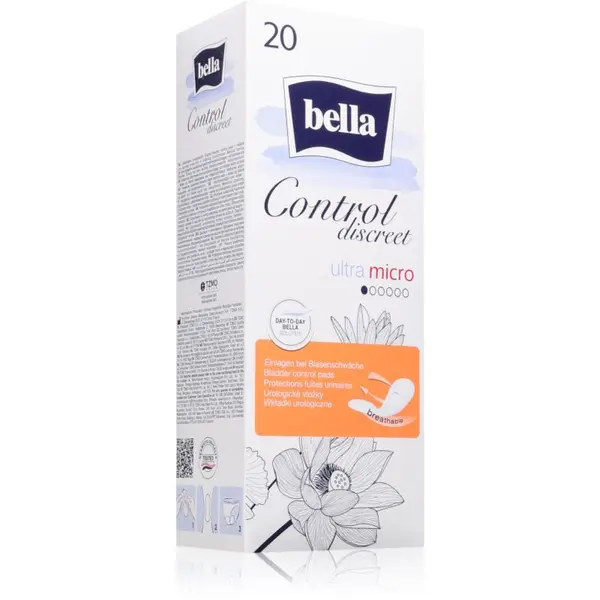 BELLA BELLA Control Discreet Ultra Micro vložki za inkontinenco 20 kos
