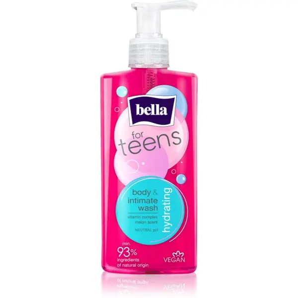 BELLA BELLA For Teens Body & Intimate Wash gel za intimno higieno 250 ml