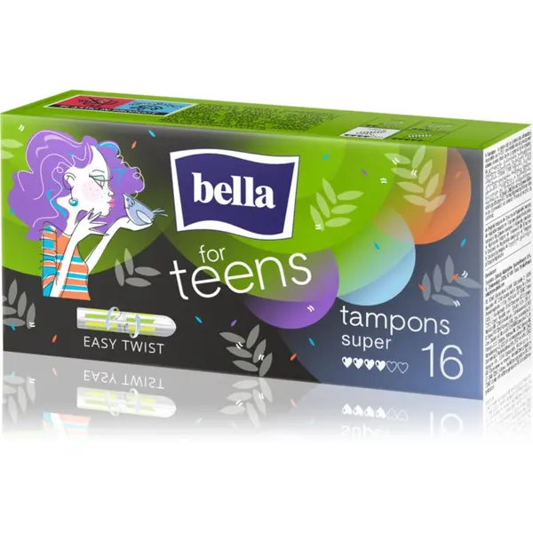 BELLA BELLA For Teens Tampons tamponi Super 16 kos