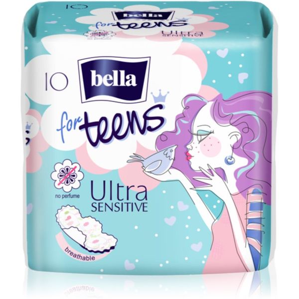 BELLA BELLA For Teens Ultra Sensitive vložki za dekleta 10 kos