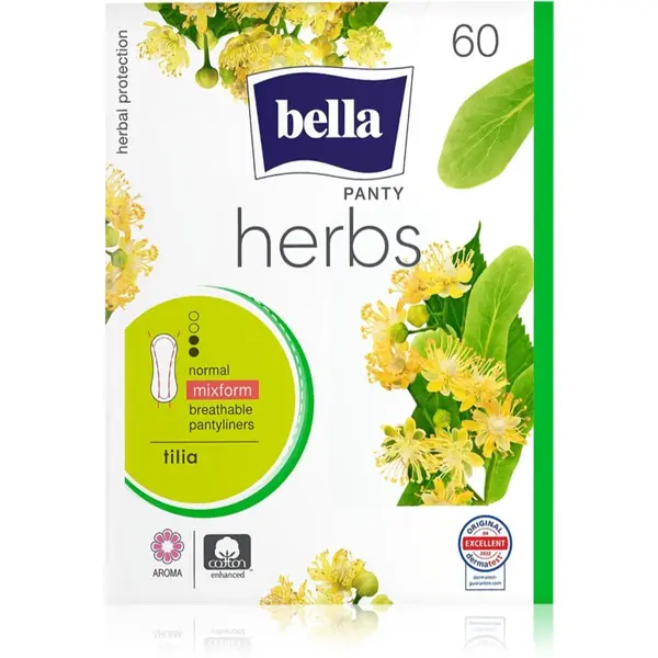 BELLA BELLA Herbs Tilia dnevni vložki 60 kos