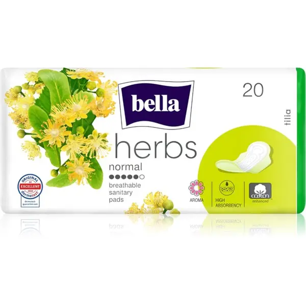 BELLA BELLA Herbs Tilia vložki 20 kos