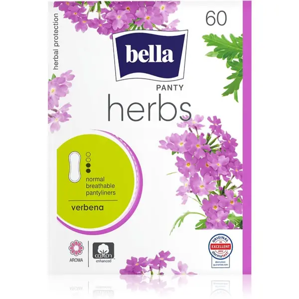 BELLA BELLA Herbs Verbena dnevni vložki 60 kos