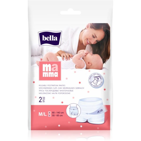 BELLA BELLA Mamma Basic poporodne spodnjice velikost M/L 2 kos
