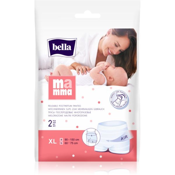 BELLA BELLA Mamma Basic poporodne spodnjice velikost XL 2 kos