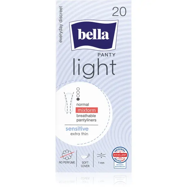 BELLA BELLA Panty Light Sensitive dnevni vložki 20 kos