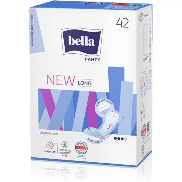 BELLA BELLA Panty New Long dnevni vložki 42 kos
