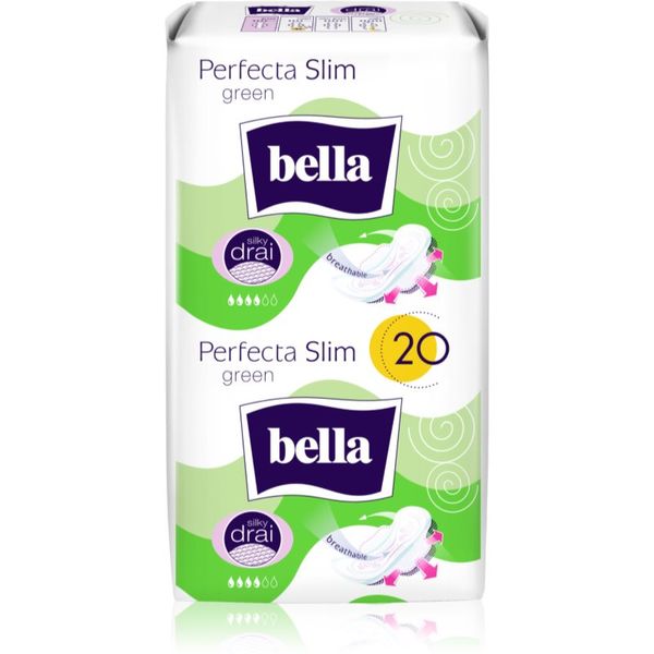 BELLA BELLA Perfecta Slim Green vložki 20 kos