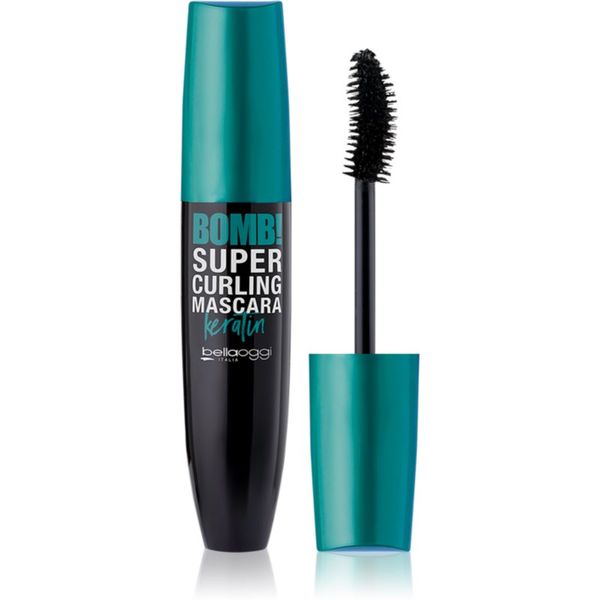 bellaoggi bellaoggi BOMB! Curling Mascara maskara za volumen in privihanje trepalnic odtenek Real Black 12.5 ml