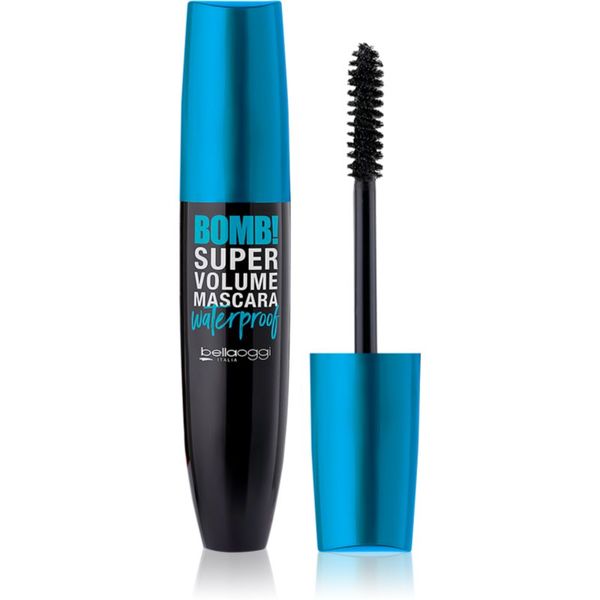 bellaoggi bellaoggi BOMB! Volume Mascara Waterproof vodoodporna maskara za volumen odtenek Black 15.5 ml