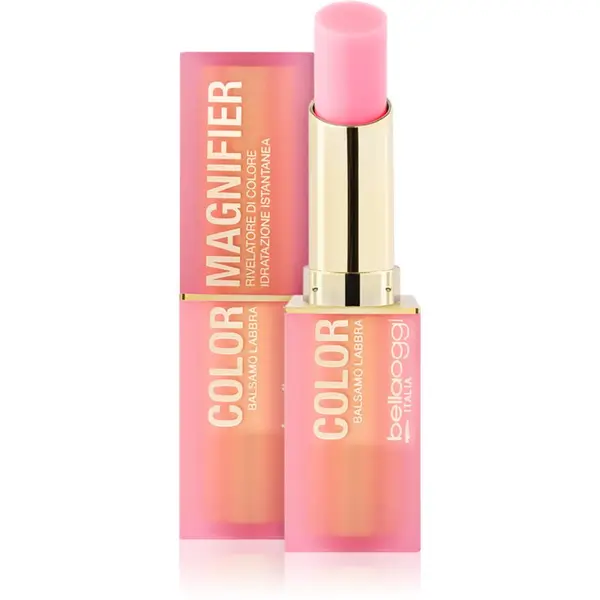 bellaoggi bellaoggi Color Magnifier Lip Balm barvni vlažilni balzam za ustnice odtenek Pink Flambè 3 g