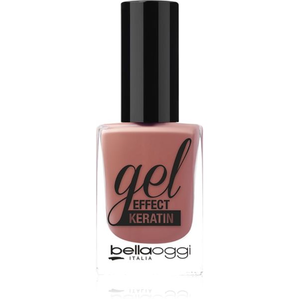 bellaoggi bellaoggi Gel Effect Keratin Nail Polish lak za nohte odtenek Nude Petal 10 ml