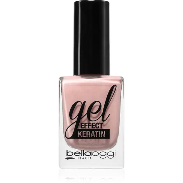 bellaoggi bellaoggi Gel Effect Keratin Nail Polish lak za nohte odtenek Pearl Rose 10 ml