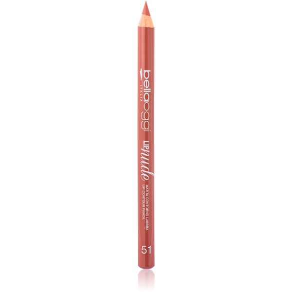 bellaoggi bellaoggi Lip Nude mat svinčnik za ustnice odtenek 51 Nude 1.1 g