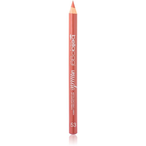 bellaoggi bellaoggi Lip Nude mat svinčnik za ustnice odtenek 53 Naked Beige 1.1 g