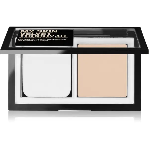 bellaoggi bellaoggi My Skin Velvet Touch 24H kompaktni pudrasti make-up SPF 20 odtenek 10N Ivory 9 g