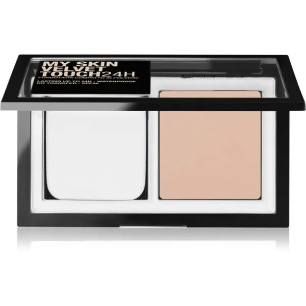 bellaoggi bellaoggi My Skin Velvet Touch 24H kompaktni pudrasti make-up SPF 20 odtenek 15N Linen 9 g