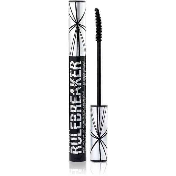 bellaoggi bellaoggi Rule Breaker Mascara vodoodporna maskara za podaljšanje, privihanje in volumen odtenek Black 6 ml