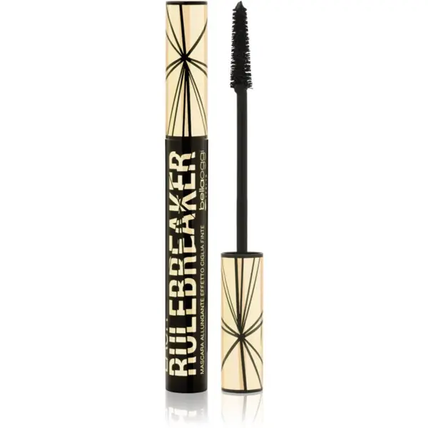 bellaoggi bellaoggi Rule Breaker Mascara vodoodporna maskara za podaljšanje, privihanje in volumen odtenek Black 6 ml