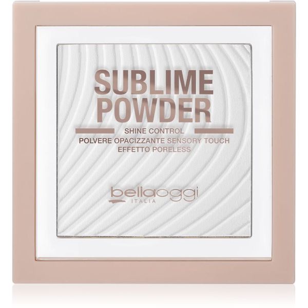 bellaoggi bellaoggi Sublime Powder Shine Control kompaktni transparentni puder z mat učinkom odtenek Supernova 9 g