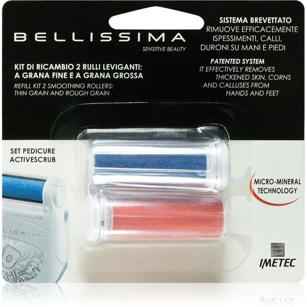 Bellissima Bellissima Rollers Kit For 5412 nadomestni nastavki za električno pilico za stopala 2 kos