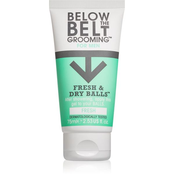 Below the Belt Grooming Below the Belt Grooming Fresh gel za intimne predele za moške 75 ml