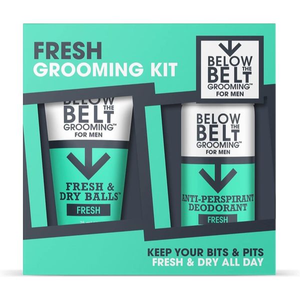 Below the Belt Grooming Below the Belt Grooming Fresh Grooming Kit darilni set za intimne predele 1 kos