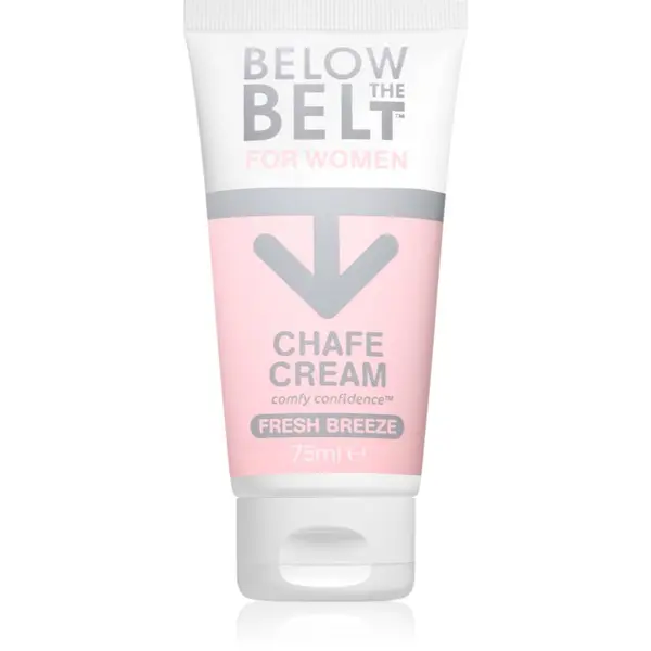 Below the Belt Grooming Below the Belt Grooming Women's Anti Chaffing Cream zaščitna krema za stegna in predel pod prsmi 75 ml