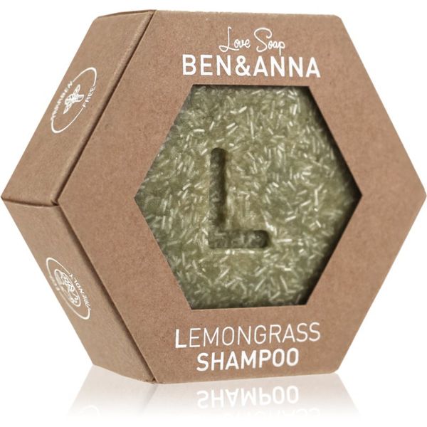BEN&ANNA BEN&ANNA Love Soap Shampoo trdi šampon Lemongrass 60 g