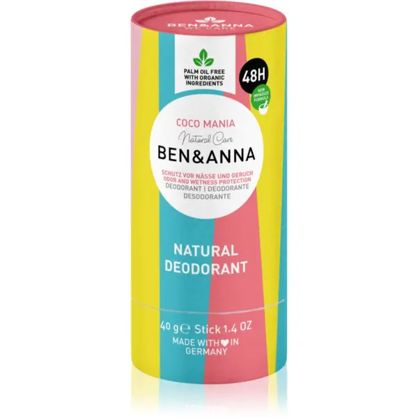 BEN&ANNA BEN&ANNA Natural Deodorant Coco Mania trdi deodorant 40 g