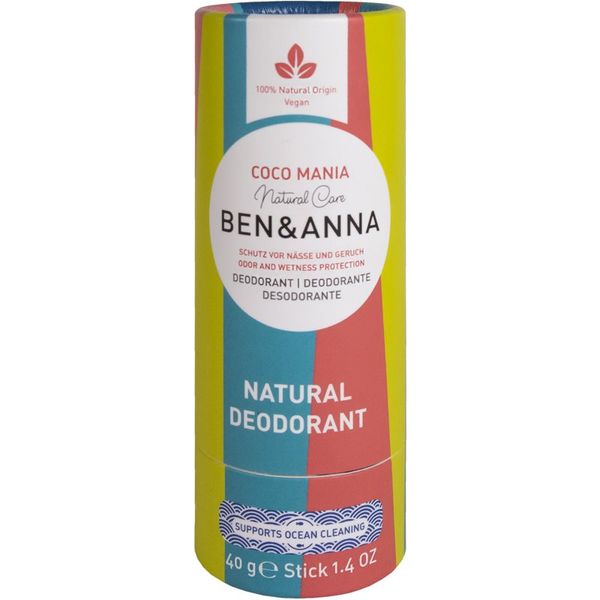 BEN&ANNA BEN&ANNA Natural Deodorant Coco Mania trdi dezodorant 40 g
