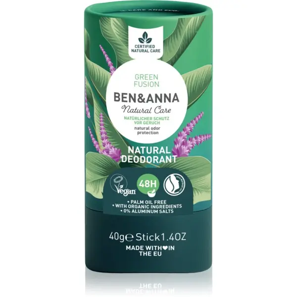 BEN&ANNA BEN&ANNA Natural Deodorant Green Fusion trdi deodorant 40 g