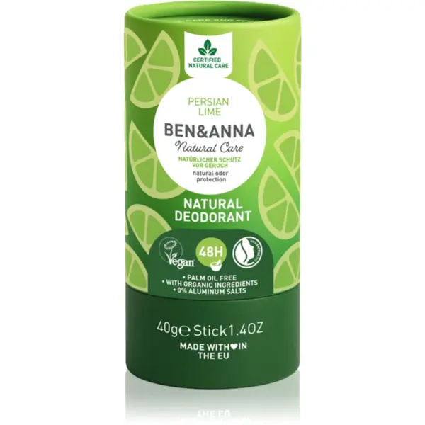 BEN&ANNA BEN&ANNA Natural Deodorant Persian Lime trdi deodorant 40 g