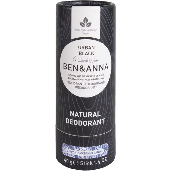 BEN&ANNA BEN&ANNA Natural Deodorant Urban Black trdi dezodorant 40 g