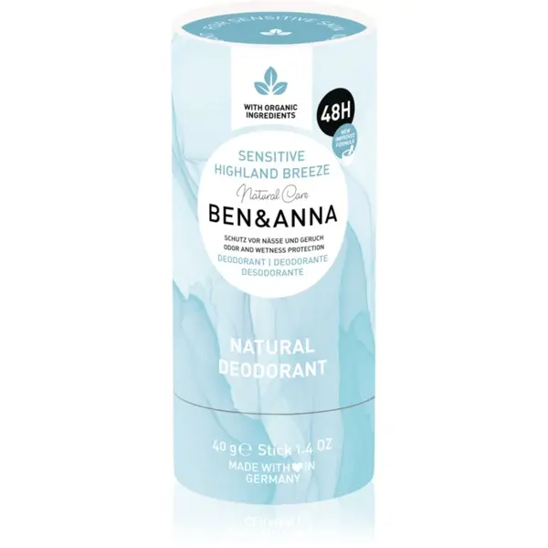 BEN&ANNA BEN&ANNA Sensitive Highland Breeze trdi deodorant 40 g