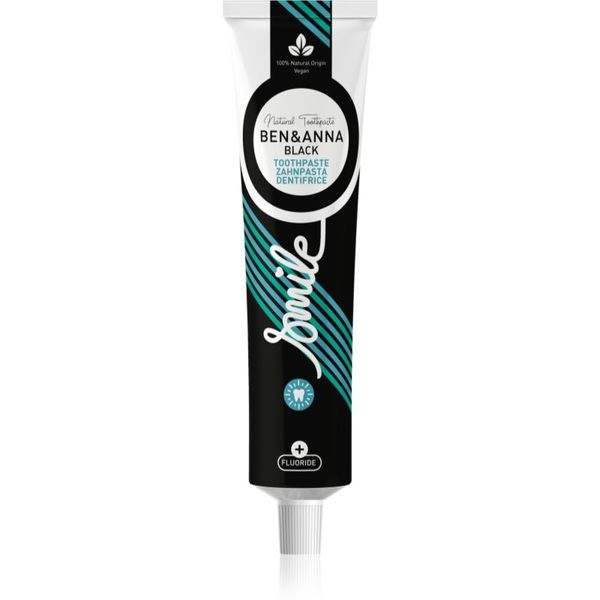 BEN&ANNA BEN&ANNA Toothpaste Black naravna zobna pasta z aktivnim ogljem 75 ml
