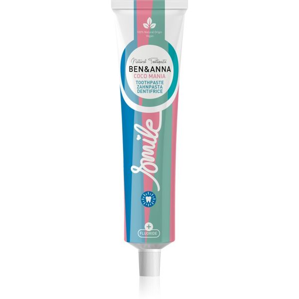 BEN&ANNA BEN&ANNA Toothpaste Coco Mania naravna zobna pasta 75 ml