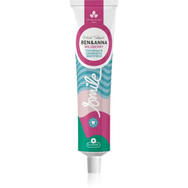 BEN&ANNA BEN&ANNA Toothpaste Wild Berry naravna zobna pasta 75 ml