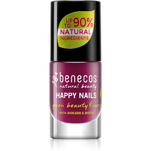 Benecos Benecos Happy Nails negovalni lak za nohte odtenek Wild Orchid 5 ml