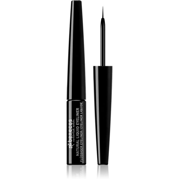 Benecos Benecos Natural Beauty tekoče črtalo za oči odtenek Black 3 ml