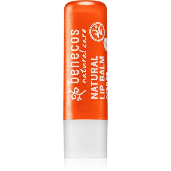 Benecos Benecos Natural Care balzam za ustnice z vonjem Orange 4.8 g