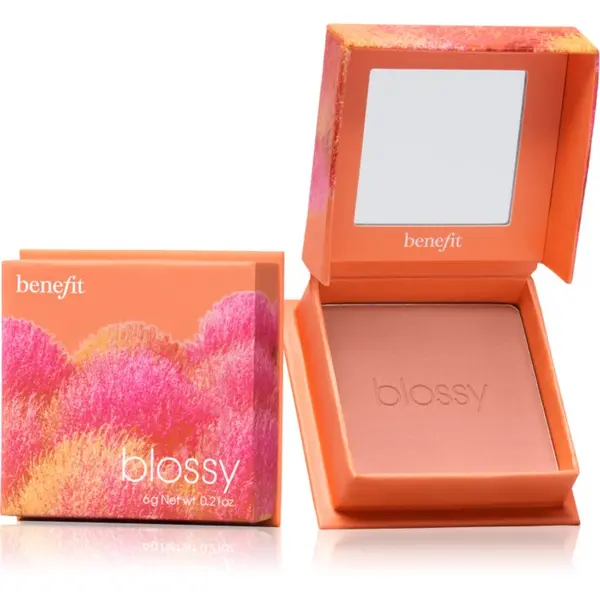 Benefit Benefit Blossy WANDERful World rdečilo v prahu odtenek Warm Apricot 6 g