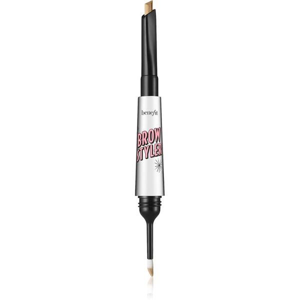 Benefit Benefit Brow Styler svinčnik in puder za obrvi 2 v 1 odtenek 1 Cool Light Blonde 1.05 g