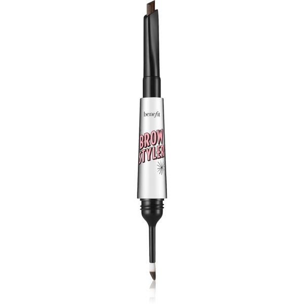 Benefit Benefit Brow Styler svinčnik in puder za obrvi 2 v 1 odtenek 4 Warm Deep Brown 1,05 g