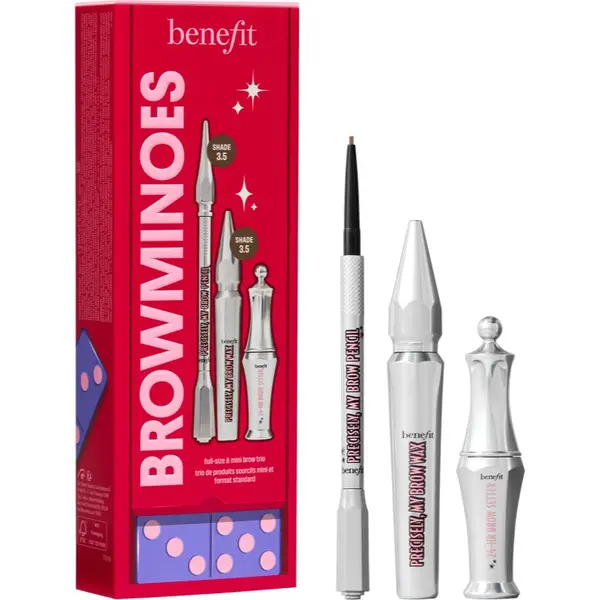 Benefit Benefit BROWminoes set za obrvi odtenek 3.5 Medium Brown 1 kos