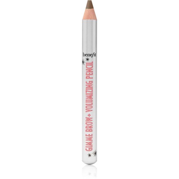 Benefit Benefit Gimme Brow+ Volumizing Pencil Mini vodoodporen svinčnik za obrvi za volumen odtenek 4 Warm Deep Brown 0,6 g