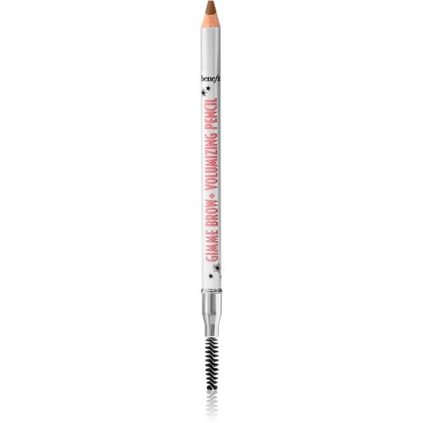 Benefit Benefit Gimme Brow+ Volumizing Pencil vodoodporen svinčnik za obrvi za volumen odtenek 3,75 Warm Medium Brown 1,19 g