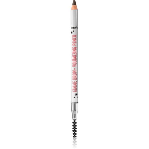 Benefit Benefit Gimme Brow+ Volumizing Pencil vodoodporen svinčnik za obrvi za volumen odtenek 5 Warm Black-Brown 1,19 g